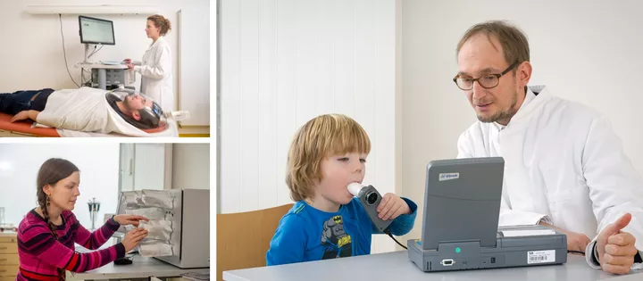 Above left: Astrid Eckert, below left: Andreas Heddergott / TUM, right: Astrid Eckert